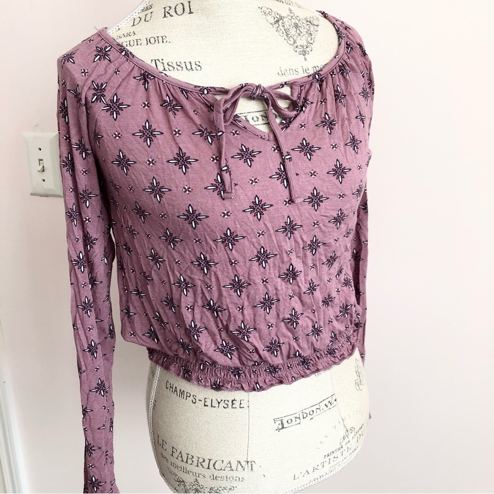 Pink Republic Peasant Top
